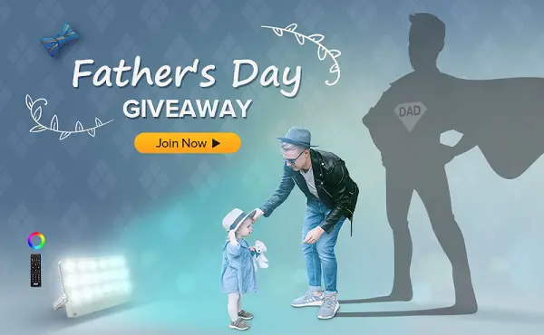 SGLEDs Father's Day Giveaway (3 Winners)