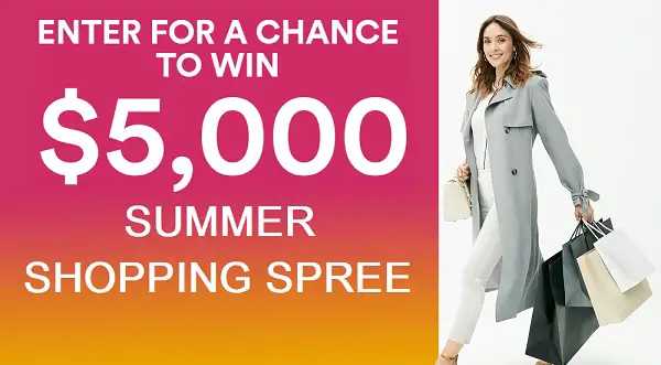Simon $5000 Summer Shopping Spree Sweepstakes 2021