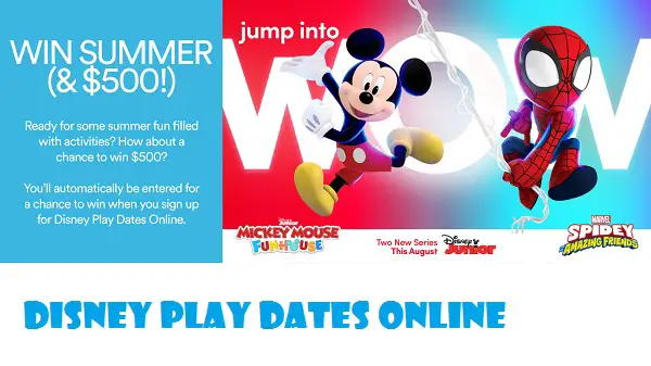 Disney Junior Virtual Play Date Sweepstakes: Win $500 Gift Cards