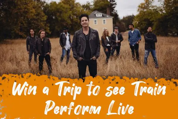 Win a Trip to See Train Perform Live