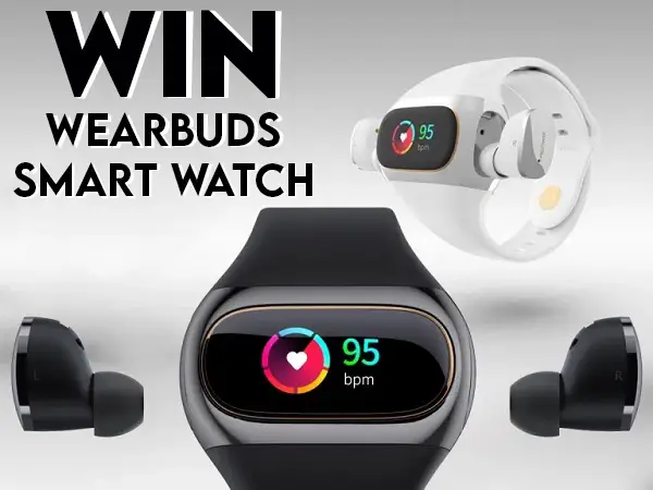 Wearbuds Smart Watch Giveaway