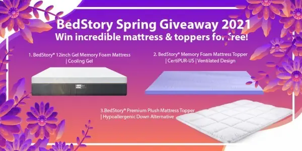 BedStory Spring Giveaway (6 Winners)