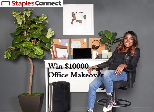 Staples Connect Home Office Makeover Sweepstakes