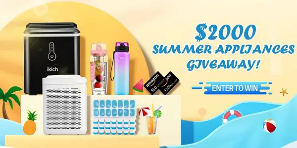 Homasy Summer Home Appliances Giveaway