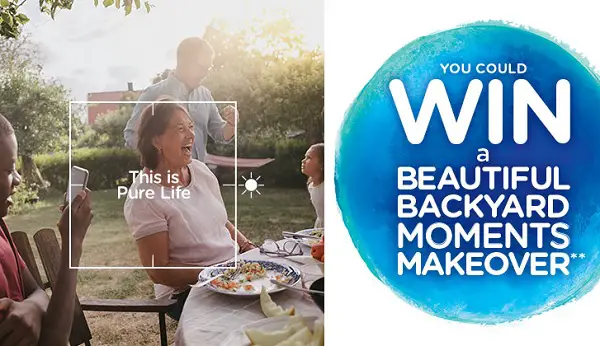 Nestle Pure Life Backyard Makeover Sweepstakes 2021 (4 Winners)