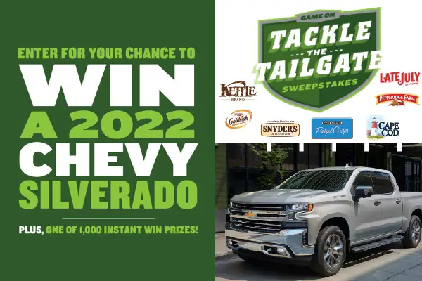 Win 2022 Chevy Silveredo in Tackle The Tailgate sweepstakes