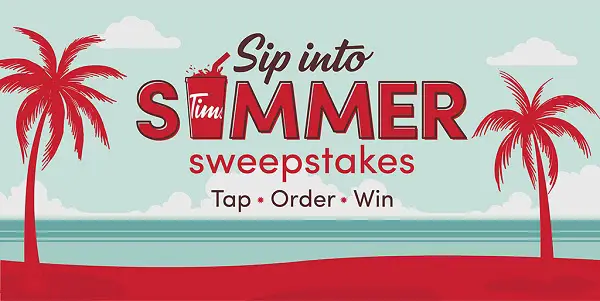 Tim Hortons Sweepstakes: Win a free year's supply of coffee (1500+ Prizes)