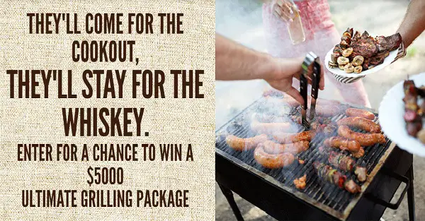 TX Whiskey Summer Grilling Sweepstakes
