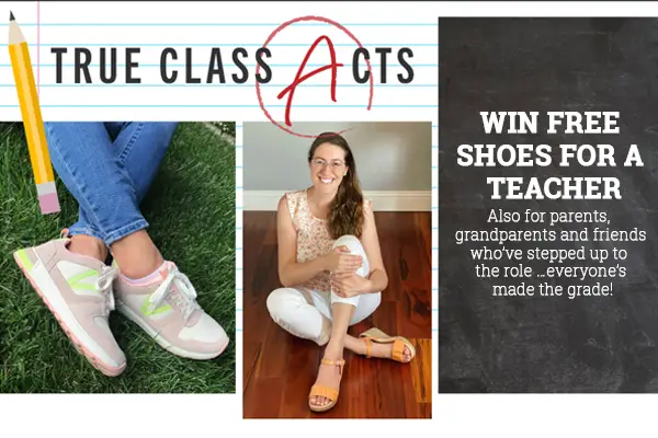 Vionic Shoes Teachers Appreciation Fall Back to School Giveaway