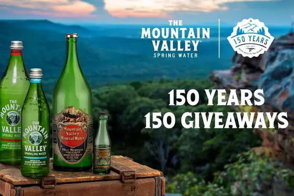 Win 150 Prizes on Mountain Valley's 150th Anniversary