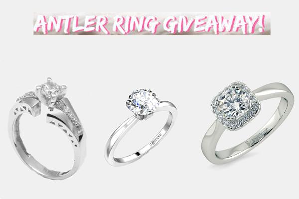 Win Antler Wedding Ring for Free
