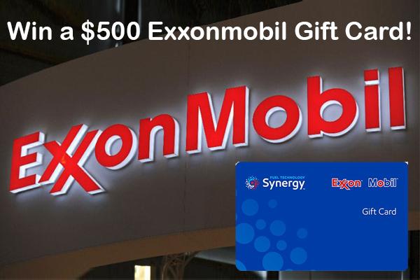 Win a $500 Exxon Mobil Gift Card for Free