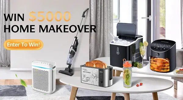 Win a $5000 Free Home Makeover from Homasy