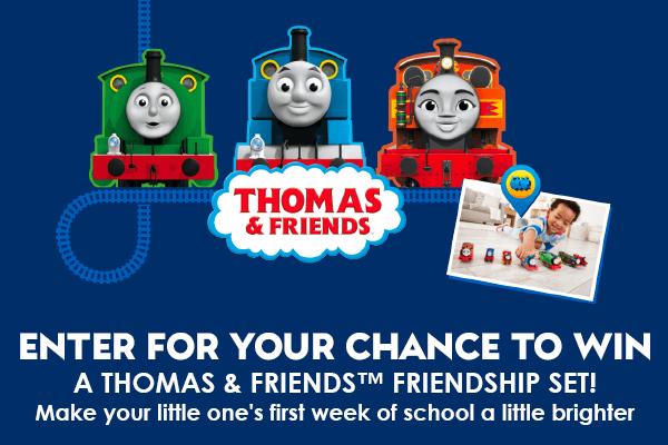 Win Friendship Set on Thomas & Friends Back-to-School Sweepstakes