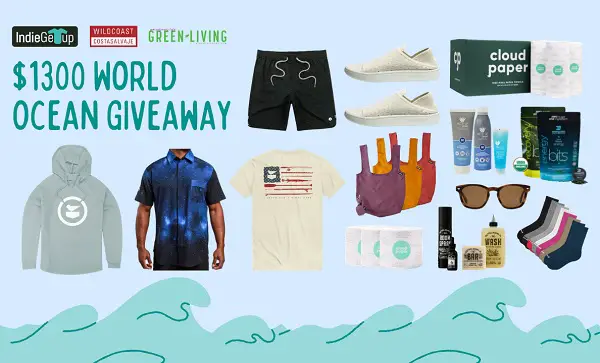 IndieGetup World Oceans Day Giveaway 2021