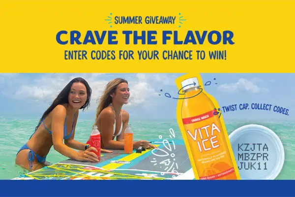 Vita Ice Crave the Flavor Sweepstakes