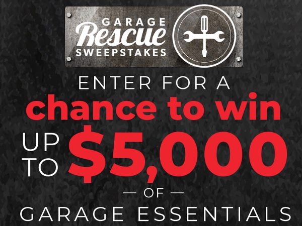 Discovery.com Garage Rescue Sweepstakes 2021