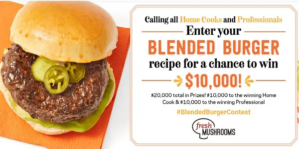 Food Network Blended Burger Recipe Contest: Win $10000 Cash
