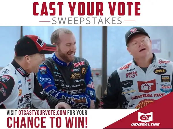 General Tire Cast Your Vote Sweepstakes (11 Winners)