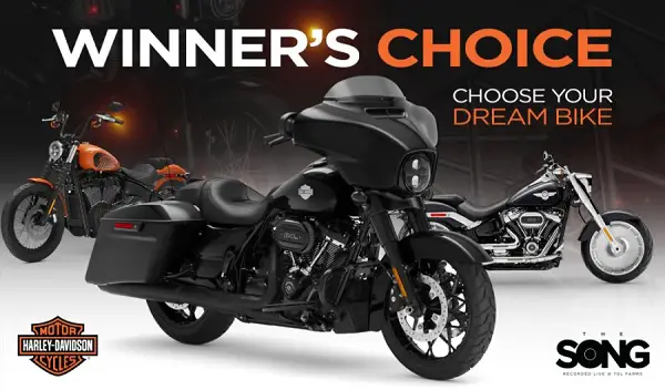 Harley Davidson Motorcycle Giveaway