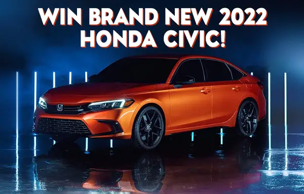 Honda Civic Tour Sweepstakes 2021