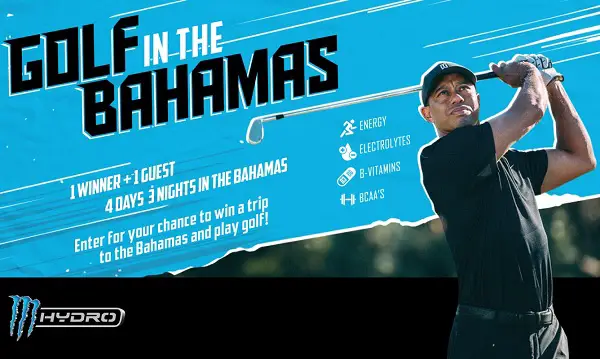 Monster Energy Bahamas Golf Vacation Giveaway