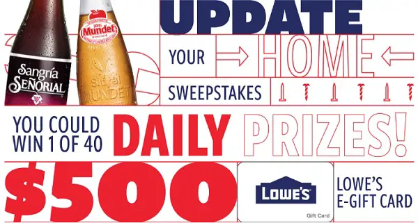 Upgrade Your Home Instant Win Game (Daily Winners)