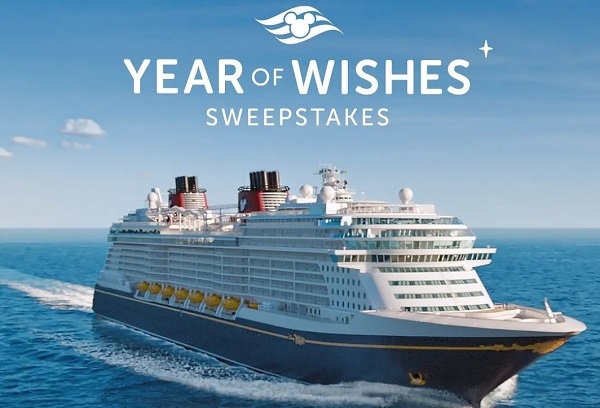 Disney Year of Wishes Sweepstakes (50 Winners)