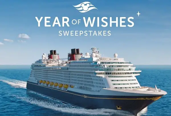 Disney Year of Wishes Sweepstakes (50 Winners)