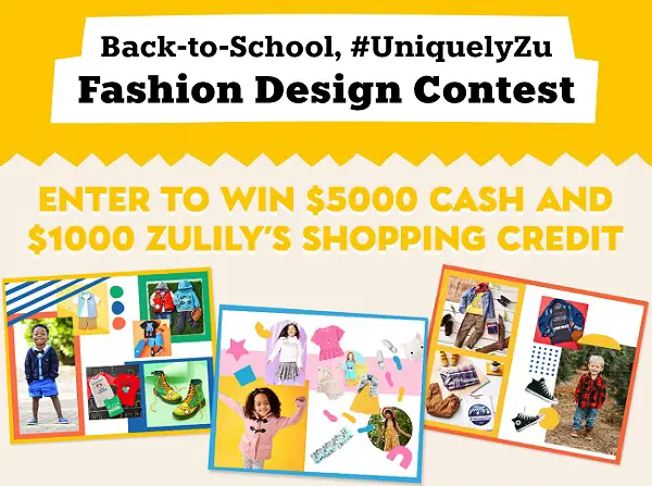 Zulily’s Back to School Fashion Design Contest (6 Winners)