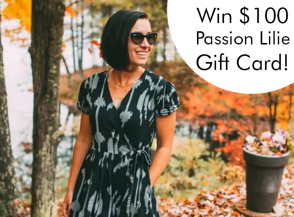 $100 Passion Lilie Gift Card Giveaway