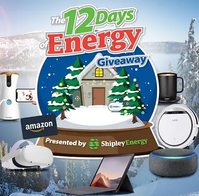Shipley Energy - The 12 Days of Energy Giveaway