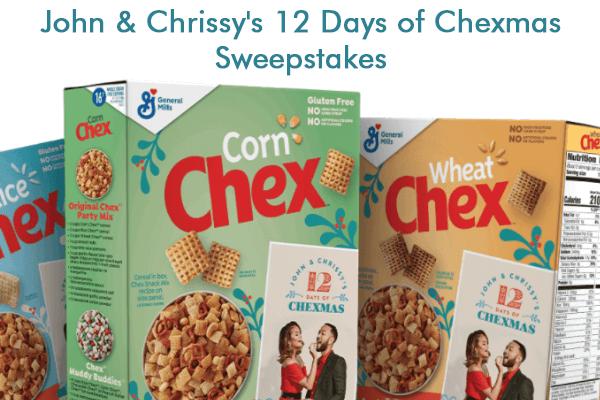 John & Chrissy's 12 Days of Chexmas Sweepstakes