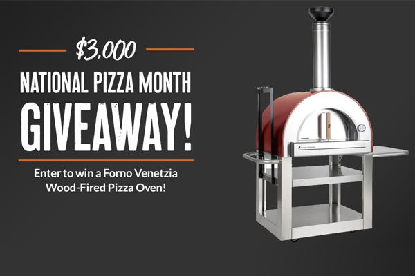 $3,000 Pizza Oven Giveaway