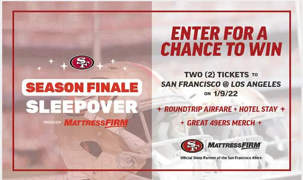 Win San Francisco 49ers Game Trips and Tickets