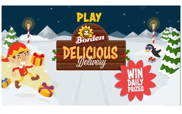 Borden Cheese: 55 Days of Cheesmas Sweepstakes (Daily Winners)