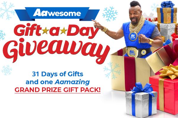 The Aaron’s Gift-a-Day- Giveaway Sweepstakes