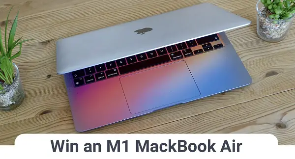 Win an Apple M1 Macbook Air from The Sky Floor