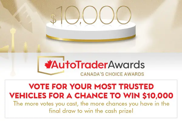 Autotrader Canada Choice Awards Giveaway
