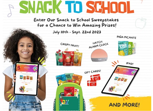 Crispy Green Back to School Giveaway: Win Free iPad, Backpack, a $250 Visa Gift Card & More