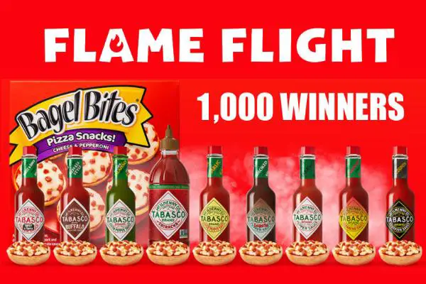 Win Bagel Bites Flame Flight Prize Package (1000 Winners)