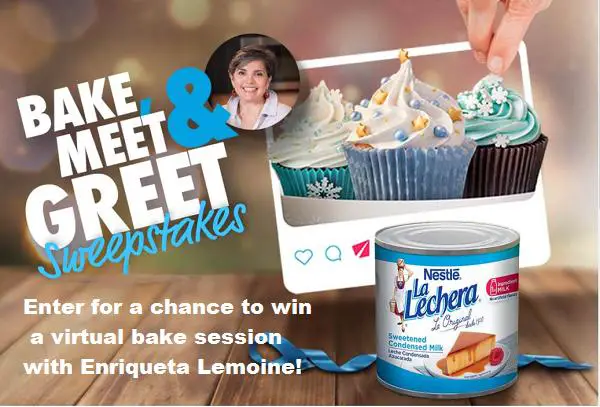 Win a virtual bake session with Enriqueta Lemoine