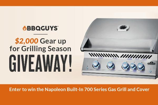 $2,000 Gear up for Grilling Giveaway