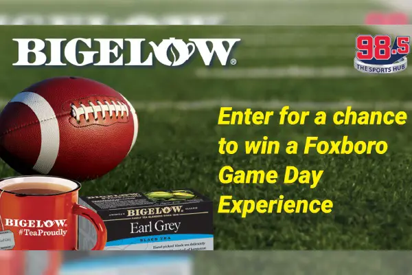 Bigelow Tea + Market Basket: Foxboro Game Day Experience Sweepstakes
