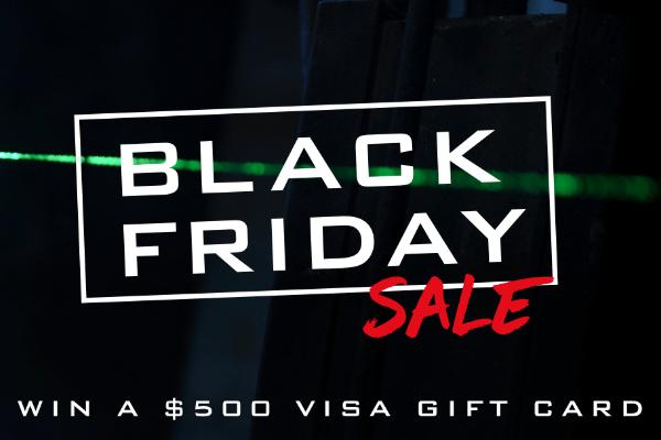 Win $500 Visa Gift Card in LaserMax Black Friday Giveaway