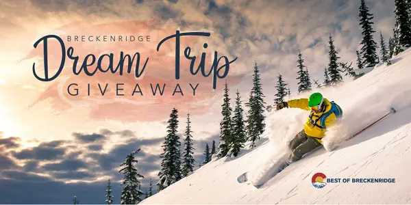 Breckenridge Dream Trip Giveaway 2021