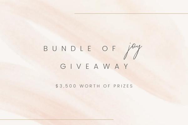 Bundle of Joy Sweepstakes - Win a $3500 Baby essentials Gift Cards