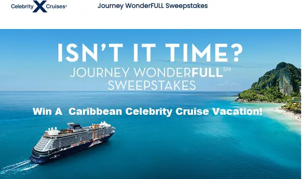 Celebrity Cruises Caribbean Cruise Vacation Giveaway