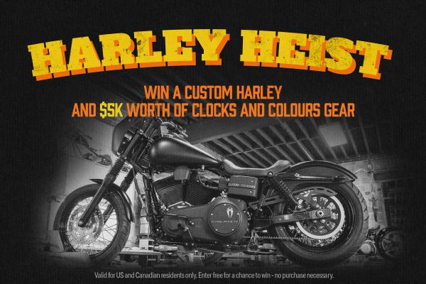 Win Custom Harley Davidson worth $24,000 & $5000 Gift card