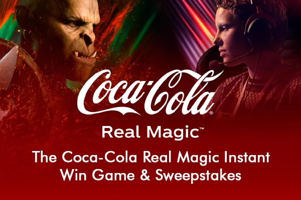 The Coca-Cola Real Magic - Instant Win Game & Sweepstakes